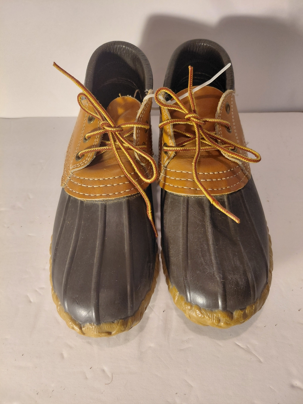L.L. Bean Brown and Black Maine Hunting Shoe Heel